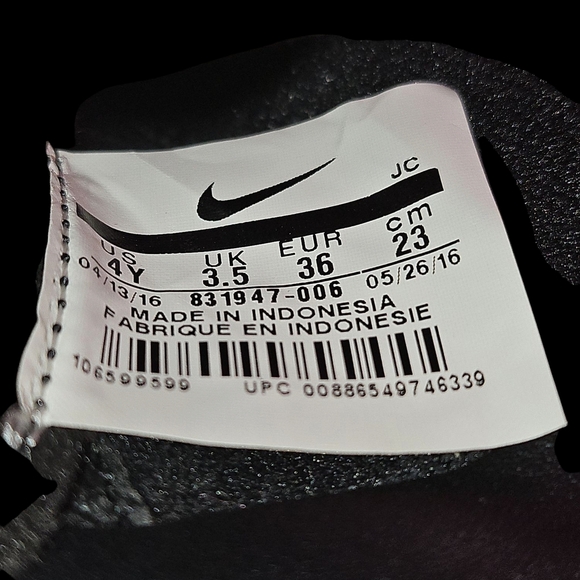 Nike Mercurial X Black/Pink Sneakers - Picture 6 of 6